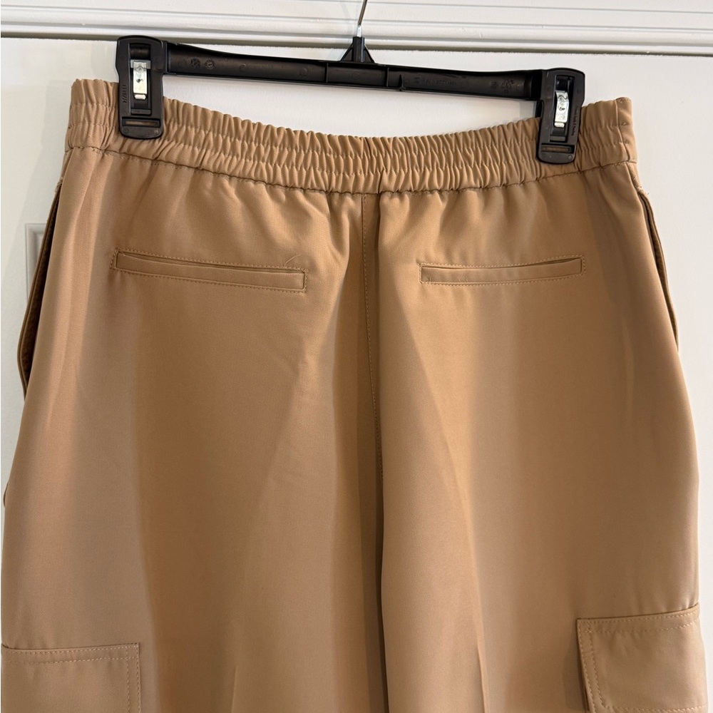 Belle Vere Wide Leg Tan Cargo Dress Pants - Women’s Size 8 - Picture 9 of 11